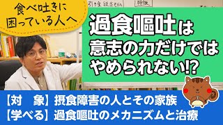 第二部各論 第１章９節 過食嘔吐は依存症。引き金欲求モデル【精神科医が一般の方向けに病気や治療を解説するCh】 [upl. by Golding]