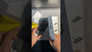 Unboxing amp Applying RHINOSHIELD SolidSuit Case inOcean Blue3D Privacy Screen ProtectoriPhone15Pro [upl. by Haugen823]