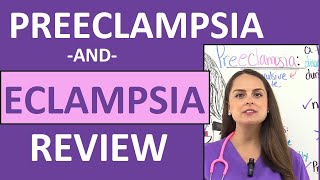 Preeclampsia Eclampsia in Pregnancy Nursing Review Pathophysiology Symptoms NCLEX [upl. by Sitnik387]