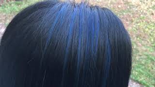 How To Do Blue And Black Highlights [upl. by Paluas]