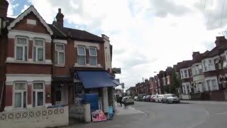 Walk along Chapter Road to Dollis Hill Station in Willesden London [upl. by Mahau]