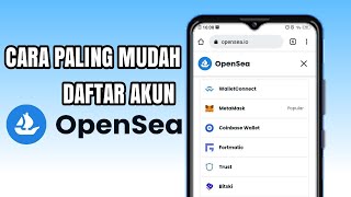 Cara Daftar Opensea  Tutorial Membuat Akun Opensea Dengan Mudah [upl. by Gildea]