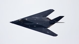 Flying Marvel The Legendary F117 Nighthawk Display [upl. by Einehpets720]