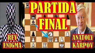 Rey Enigma VS Anatoly Karpov Partida Final Got Talent España 2021 [upl. by Anek]