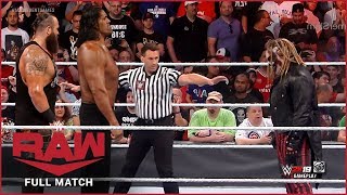 FULL MATCH  The Fiend vs The Great Khali amp Braun Strowman  RAW Oct 9 2019 [upl. by Auop]