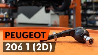 Hoe een stuurkogel vervangen op een PEUGEOT 206 1 2D AUTODOCTUTORIAL [upl. by Darrey]