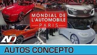 Los conceptos y prototipos del Paris Motor Show 2016  AutoDinámico [upl. by Scornik]