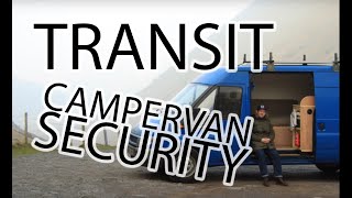 Ford Transit Van and Campervan Security Locks amp Ideas [upl. by Nowell839]