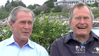 Bushes reflect on presidencies endorse Romney [upl. by Sandy412]