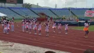 Barataria Anglican Primary School March Past 2018 4th place House [upl. by Azila]