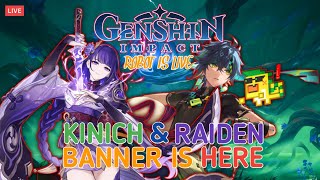 🔴 Kinich amp Raiden Shogun Banner And Story Quest Genshin Impact Live  Robot Indian Gamer Is Live [upl. by Gellman]