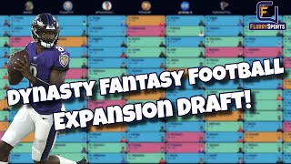 How to Do a Dynasty Fantasy Football Expansion Draft [upl. by O'Hara380]