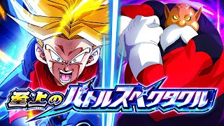 PHY GOD OF DESTRUCTION TOPPO VS SOH TRUNKS SUPREME BATTLE SPECTACLE DBZ Dokkan Battle [upl. by Alleon]