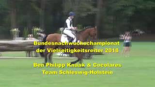 Ben Philipp Knaak amp COCOLARES  Siegesritt Bundesnachwuchschampionat VS 2018 [upl. by Sill364]