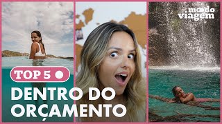 5 destinos BARATOS para conhecer no Brasil  Prefiro Viajar  Viajando nas Dicas [upl. by Siaht92]