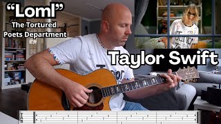 Taylor Swift  Loml Love of my life from quotThe Tortured Poets DepartmentquotGuitar cover ttpd [upl. by Iinden]