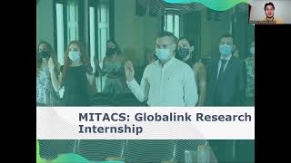 RAE Experiencia de movilidad en investigación MITACS Globalink Research Internship [upl. by Itnahsa]