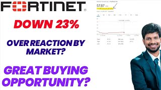 fortinet stock down by 23 Is this a great buying opportunity ftnt stock fortinet ftnt [upl. by Calva]