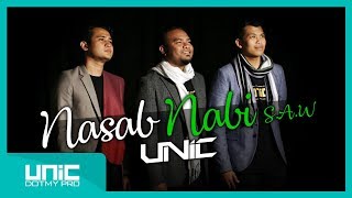 UNIC  NASAB NABI SAW OFFICIAL LYRIC VIDEO ᴴᴰ [upl. by Ecnahoy]