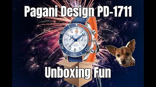 Pagani Design PD1711 Unboxing Fun [upl. by Feltie]