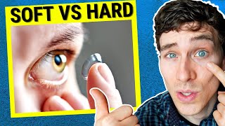 Hard Contact Lenses Vs Soft  Which is Better [upl. by Sella799]