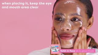 What is a Hydrogel Mask  quotLet It Glowquot Mask by Faith in Face  Riley Rose [upl. by Rafaelita]