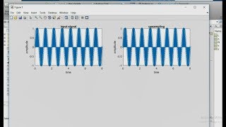 Upsampling and Plotting a Signal in Matlab [upl. by Yetty]