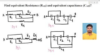 Analog Circuit Design interview find equivalent resistance and capacitance across AB [upl. by Akimit678]