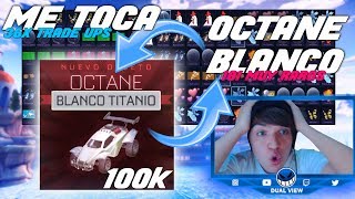 BRUTAL ME TOCA EL OCTANE BLANCO GASTANDO 181 OBJETOS ROCKET LEAGUE ROAD TO OCTANE BLANCO 3 [upl. by Inacana604]