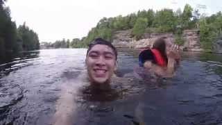 Fenelon Falls Cliff Jumping [upl. by Schoof]