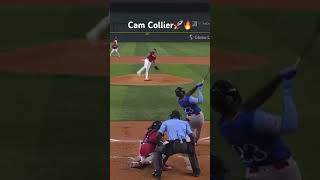 19 yr old reds prospect Cam Collier homers en route to Futures AllStar MVP baseball homerun [upl. by Akina]