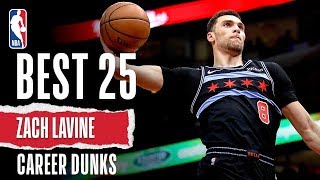 Zach Lavines BEST 25 Dunks  NBA Career Highlights [upl. by Drye]