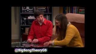 TBBT S07E03  Howard amp Amy working out Puzzle 1 The Jigsaw [upl. by Mayes]