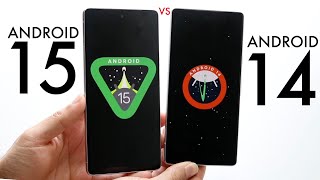 Android 15 Vs Android 14 Comparison Review [upl. by Briggs]