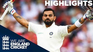 Kohlis Century Sees India Take Control  England v India 3rd Test Day 3 2018  Highlights [upl. by Eldwun394]