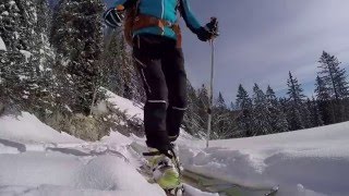 Skitour auf den Rauschberg mit Abfahrt durch die Roßgasse [upl. by Cumings]