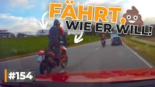 Laterne getroffen Anhalter auf Autobahn und Dinosaurier ausgebüchst  GERMAN DASHCAM  154 [upl. by Felita304]