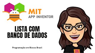 App Inventor  App Lista com Banco de Dados Novo [upl. by Ellenej]