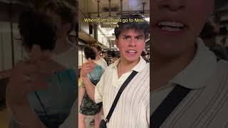 When Californians go to New York 😂 comedy foryou viralvideo funny ytshorts [upl. by Ivett898]