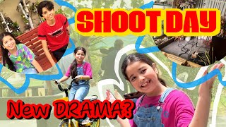 Aayat Arif  Shoot Day  New Drama   vlog [upl. by Idalina]