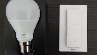 How to setup and pair a Philips Hue dimmer and bulb without the bridge [upl. by Asiram651]