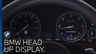 BMW UK  BMW Head Up Display [upl. by Kared156]