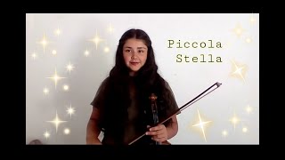 UltimoPiccola Stella violino cover Alelí Cabral [upl. by Atinej]