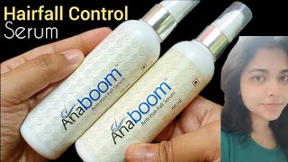 Anaboom AntiHairfall Serum Review  Hairfall Ke Liye Anaboom Serum Kaise Use Kare martinasarkar [upl. by Schenck227]