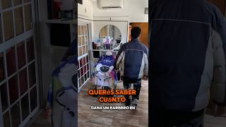 ¿CUÁNTO GANA UN BARBERO EN ARGENTINAbarberia barbershop barber barberosargentinos💈 barberlife [upl. by Thessa]