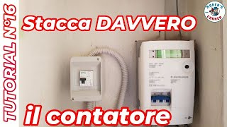 impianto elettrico staccare DAVVERO la corrente [upl. by Rundgren]