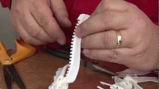 Zipper Shortening amp Stops  Part 4 of Zippers Explained in Detail [upl. by Halik]