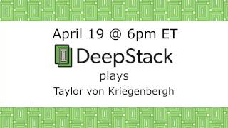 DeepStack AI plays Taylor von Kriegenbergh [upl. by Alabaster732]