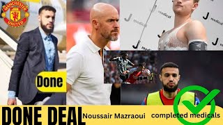 🔥💯NOUSSAIR MAZRAOUI COMPLETES MEDICALS AT MANCHESTER UNITED OFFICIAL CONFIRMATION IMMINENT💯🔥 [upl. by Ettenom257]