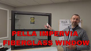 Pella Impervia Fiberglass Window [upl. by Ellicul]